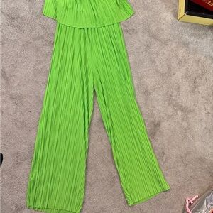 Vibrant Green Women's Jumpsuit